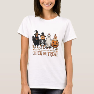 Camiseta Roupa de Frango de Fazenda Fofo Gráfico