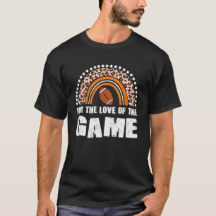 Camiseta Roupa de futebol americano pelo amor do jogo