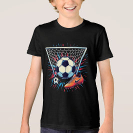 Camiseta Roupa de futebol fofa para atividade após a escola