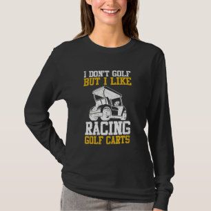 Camiseta Roupa De Golfe De Vintage Engraçado Eu Gosto De Go