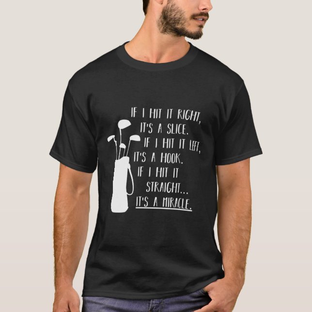 Camiseta Roupa De Golfe Engraçado E Roupas Engraçadas De Go (Frente)