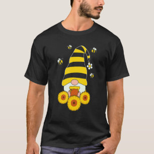 Camiseta Roupa de Gráfico de Abelhas Gnomo