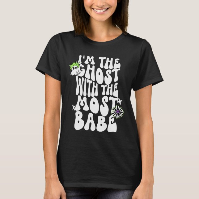 Camiseta Roupa de Halloween (Frente)