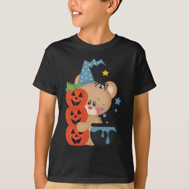 Camiseta Roupa de Halloween (Frente)