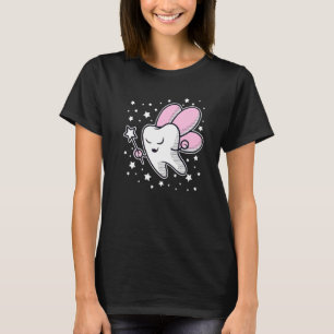 Camiseta Roupa de Halloween da Fada do Dente Dental Simpáti