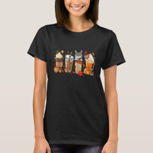 Camiseta Roupa de Halloween de Gato American Shorthair Café