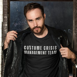 Camiseta Roupa de Halloween Minimalista Divertida Simples 