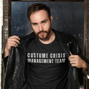 Camiseta Roupa de Halloween Minimalista Divertida Simples 