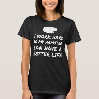 Camiseta Roupa de Hamster Design de Lover de Hamsters Cute