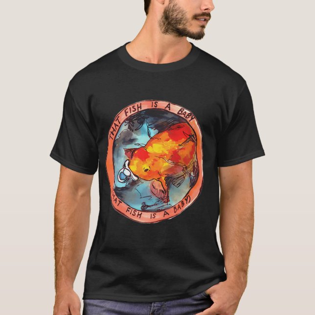 Camiseta Roupa de Hippy Amor Amante de Pesca (Frente)