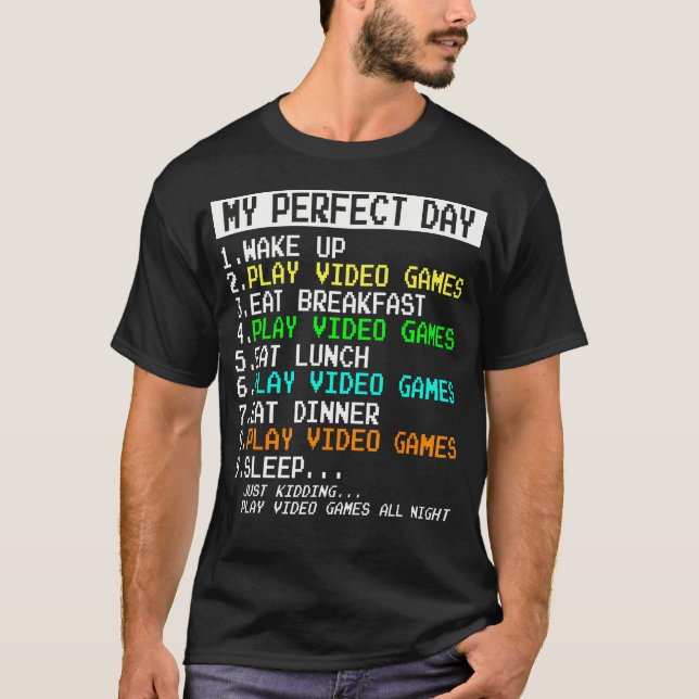 Camiseta Roupa De Jogos - Presentes Para Jovens (Frente)