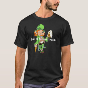 Camiseta Roupa de Leprechaun Lucky