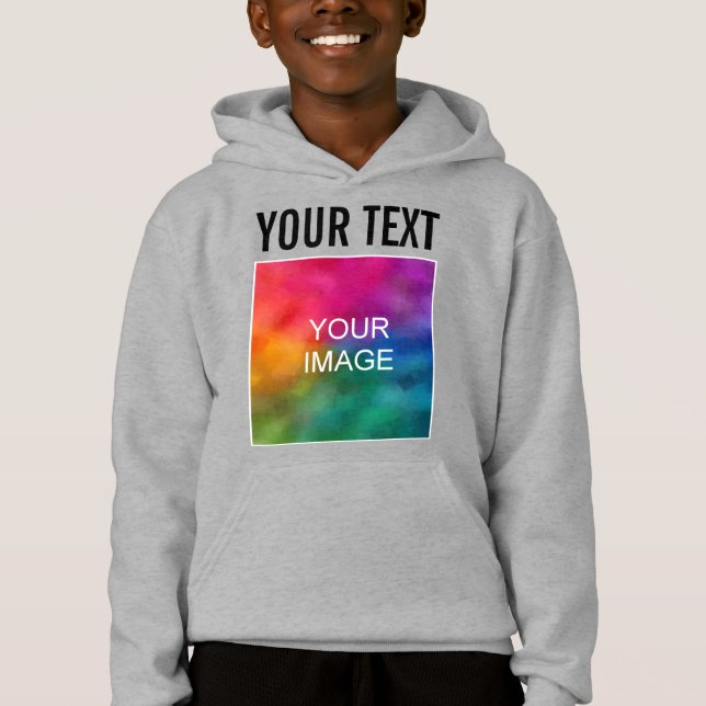 Camiseta Roupa de modelo de Moda para Rapazes Personalizado (Frente)