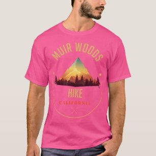 Camiseta Roupa de Muir Woods Souvenir - Muir Woods caminhan