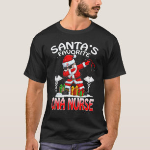 Camiseta Roupa de Natal Combinando Enfermeira Cna Favorita 