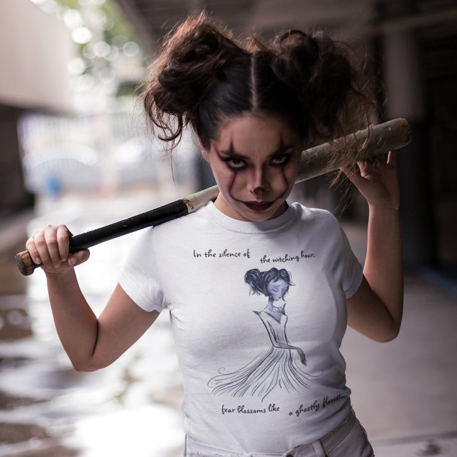 Camiseta Roupa de noiva assustadora (Criador carregado)