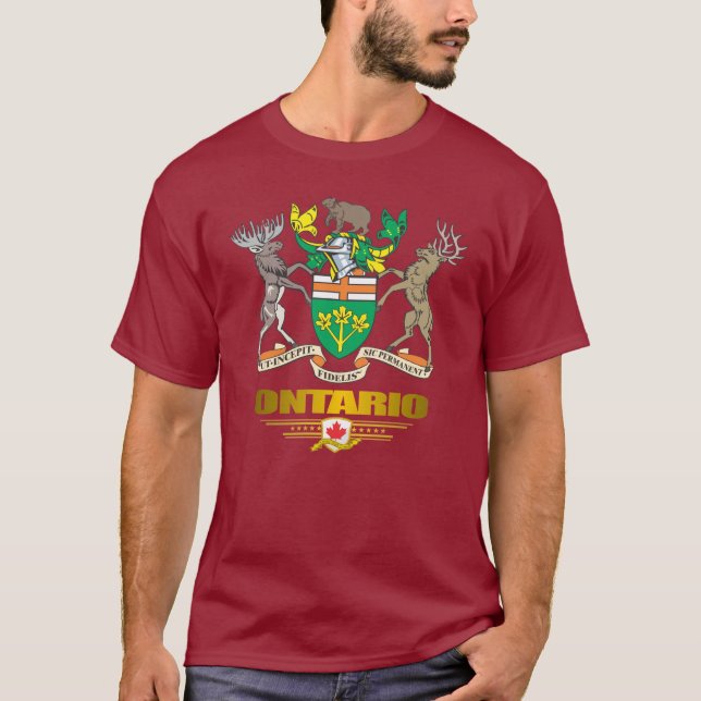 Camiseta Roupa de Ontário COA (Frente)