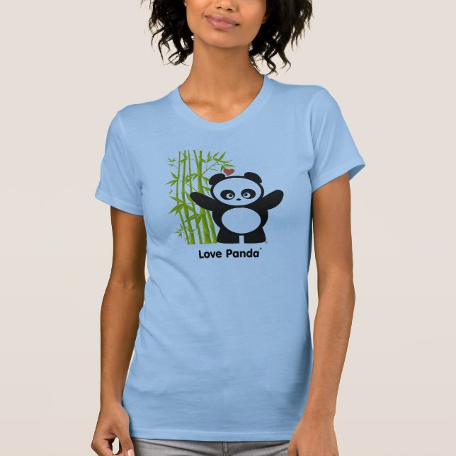 Camiseta Roupa de Panda® do amor (Frente)