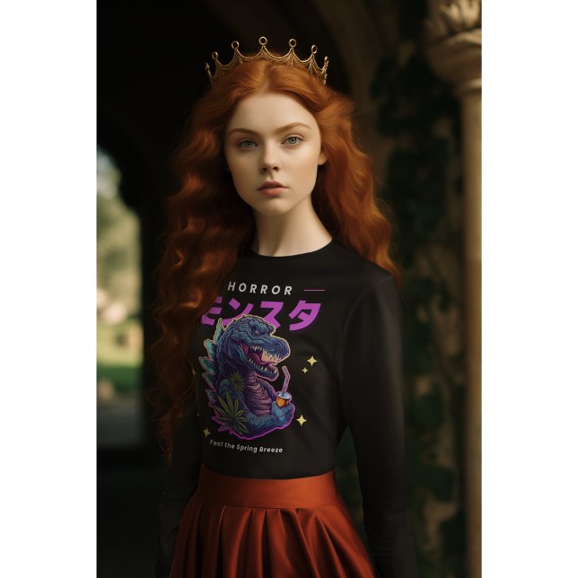 Camiseta roupa de primavera, roupas de primavera inicial, p (Criador carregado)