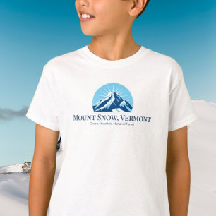 Camiseta Roupa de resort de esqui Mount Snow Vermont para c