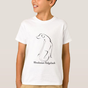Camiseta Roupa de Rhodesian Ridgeback