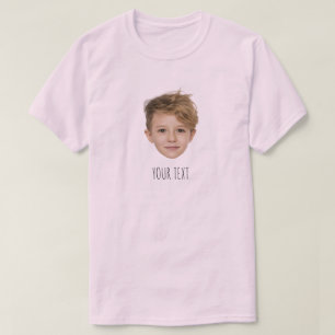 Camiseta Roupa de rosto personalizada, Presente de aniversá