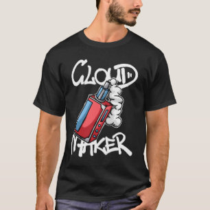 Camiseta roupa de rua vape fumar