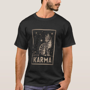 Camiseta Roupa de show de música Karma Cat para adolescente