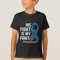 Roupa de T1D Sua Luta É Minha Luta Contra A Diabet