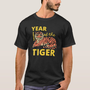 Camiseta roupa de Tigre para Homens, 2022, Lunar Chinês