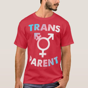Camiseta Roupa de Transgênero Trans-Pai