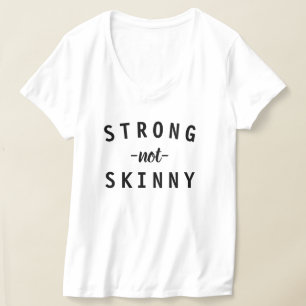 Camiseta Roupa de Treino Forte Não Magra