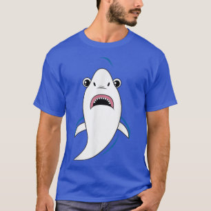 Camiseta Roupa De Tubarão Fofo Fácil Presente No Dia das Br