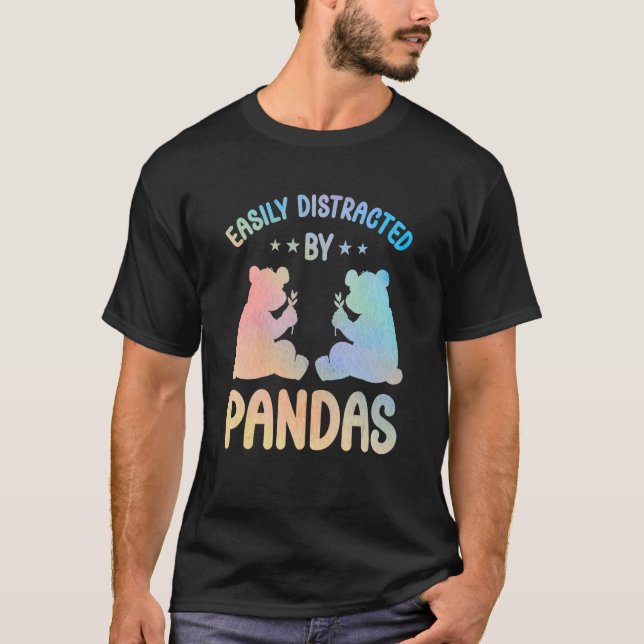 Camiseta Roupa de Urso de Panda para Amantes de Panda Bonit (Frente)