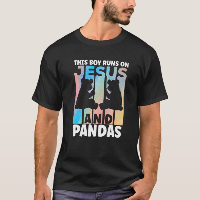 Camiseta Roupa de Urso Panda para Amantes de Panda Cuta par (Frente)
