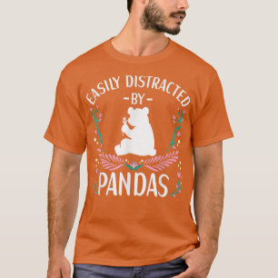 Camiseta Roupa de Urso Panda para Amantes de Panda Cute Rou