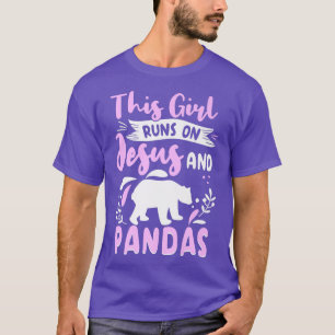 Camiseta Roupa de Urso Panda para Amantes de Panda Cute Rou