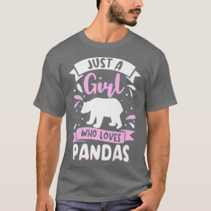 Camiseta Roupa de Urso Panda para Amantes de Panda Cute Rou