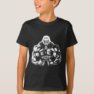 Camiseta Roupa de Workout Gorilla de Malhação Vegan