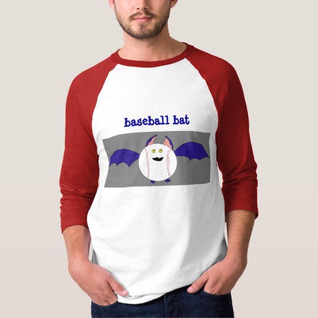 Camiseta Roupa do Baseball Bat (Frente)