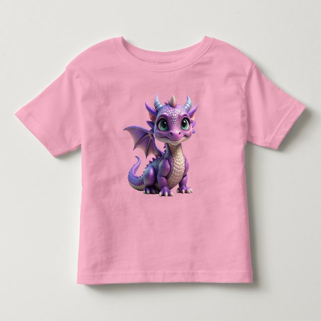 Camiseta Roupa do Dragão Roxo (Frente)