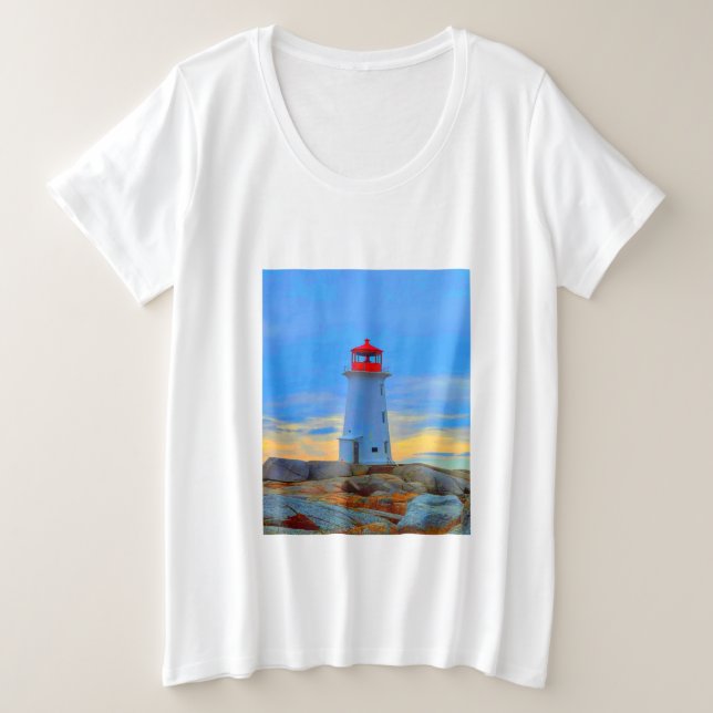 Camiseta Roupa do farol da Peggy (Frente do Design)