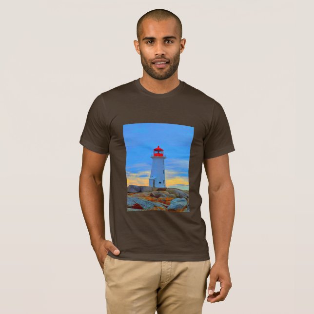 Camiseta Roupa do farol da Peggy (Frente Completa)
