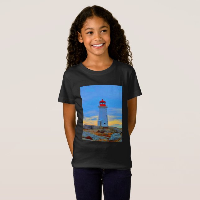 Camiseta Roupa do farol da Peggy (Frente Completa)