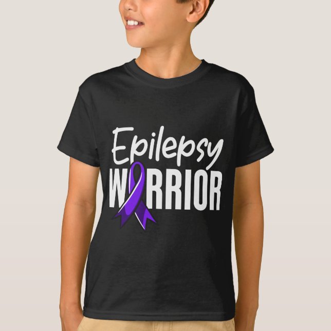 Camiseta Roupa do Guerreiro Epilepsia - Sensibilização para (Frente)
