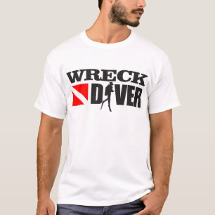 Camiseta Roupa do mergulhador 2 da destruição