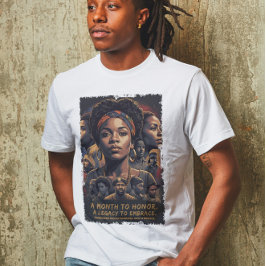 Camiseta Roupa do Mês da História Negra