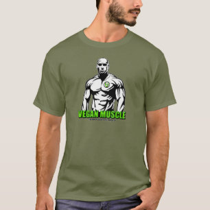 Camiseta Roupa do músculo do Vegan