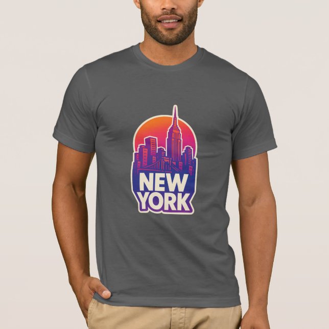 Camiseta Roupa do New York Vibe (Frente)