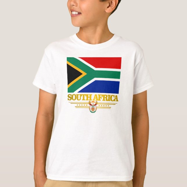 Camiseta Roupa do Orgulho da África do Sul (Frente)